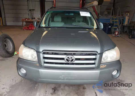 2005 Toyota Highlander V6 from USA, damaged, VIN JTEEP21A550075798